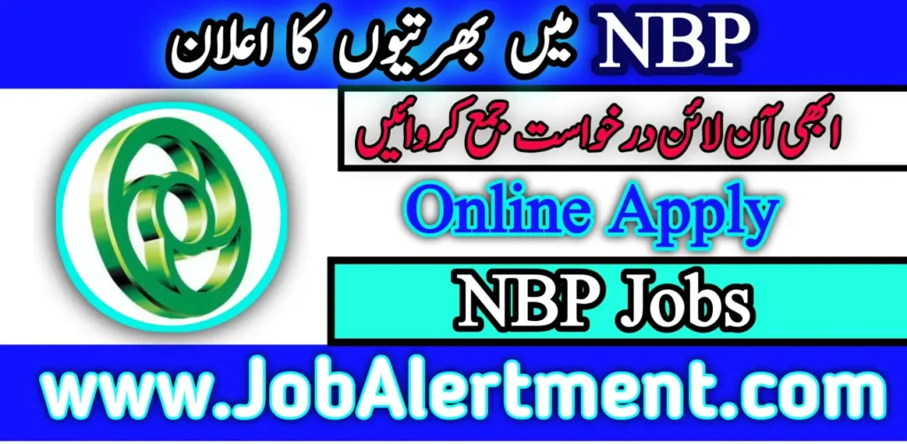 NBP Jobs 2024 Apply Online