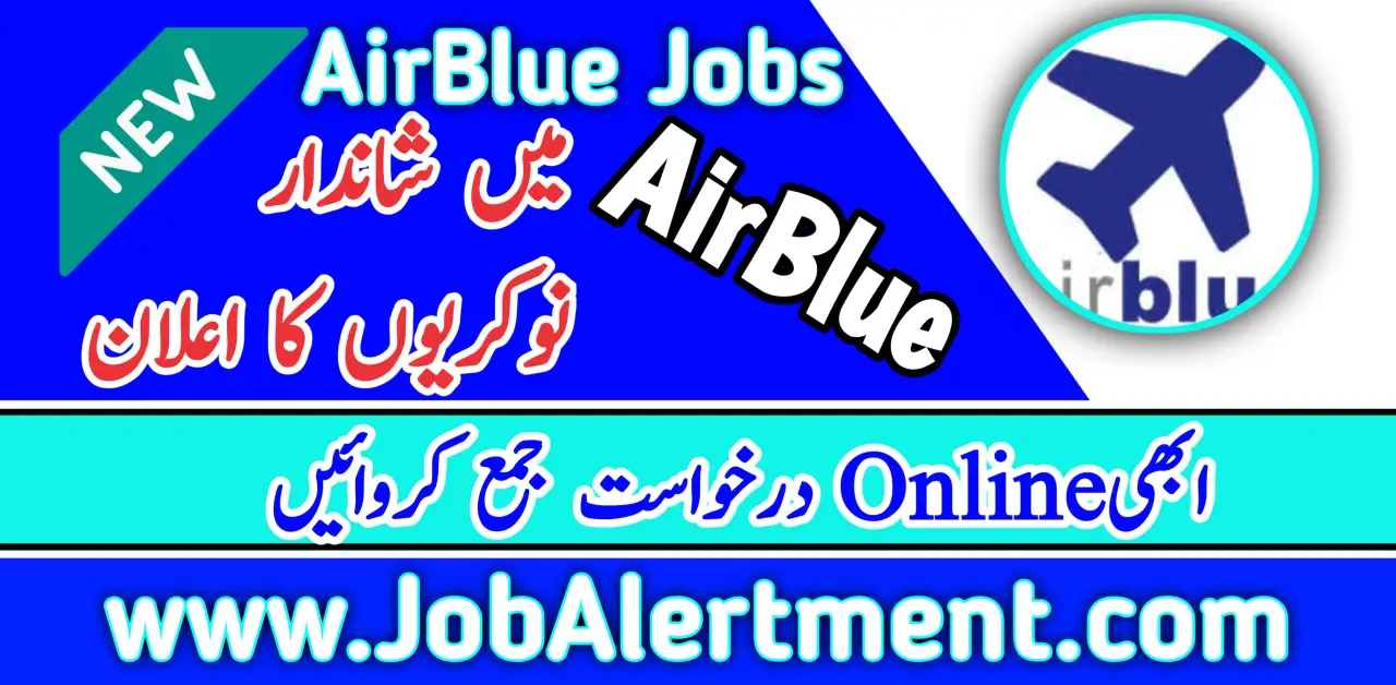 Airblue jobs 2024 online apply