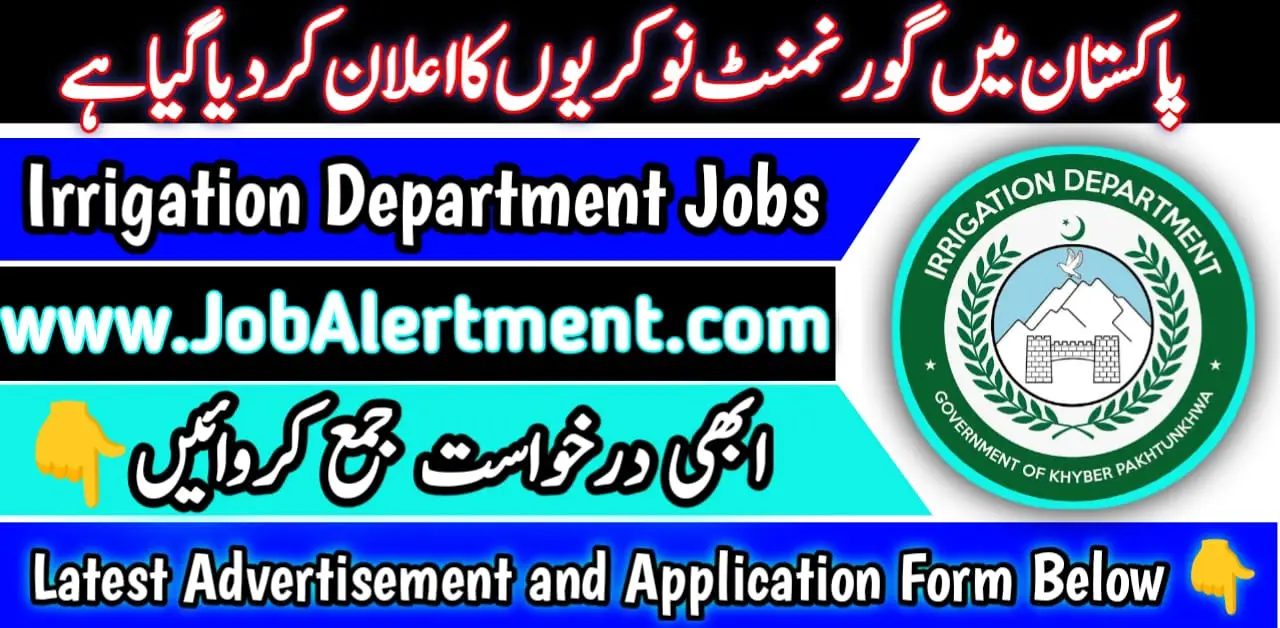 Irrigation Department Jobs 2024 Online Apply