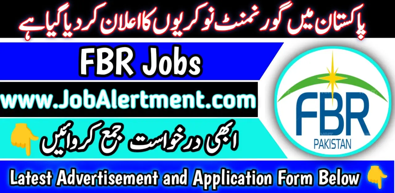 FBR Jobs 2024 Online Apply