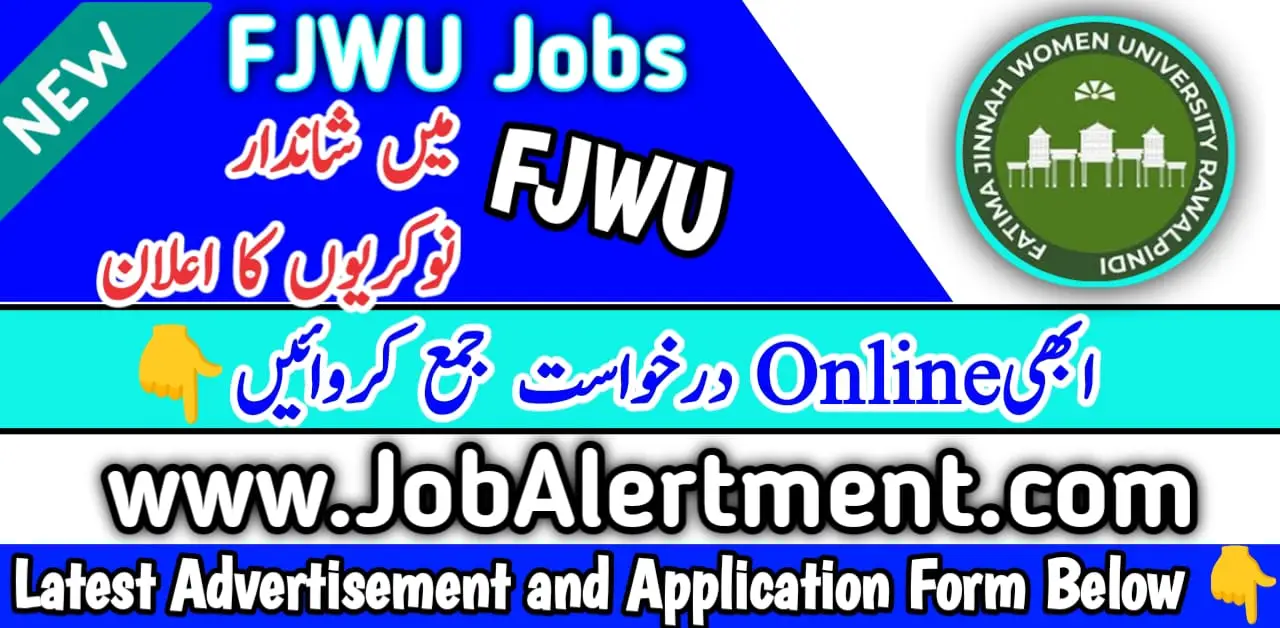 FJWU Jobs 2024 Online Apply
