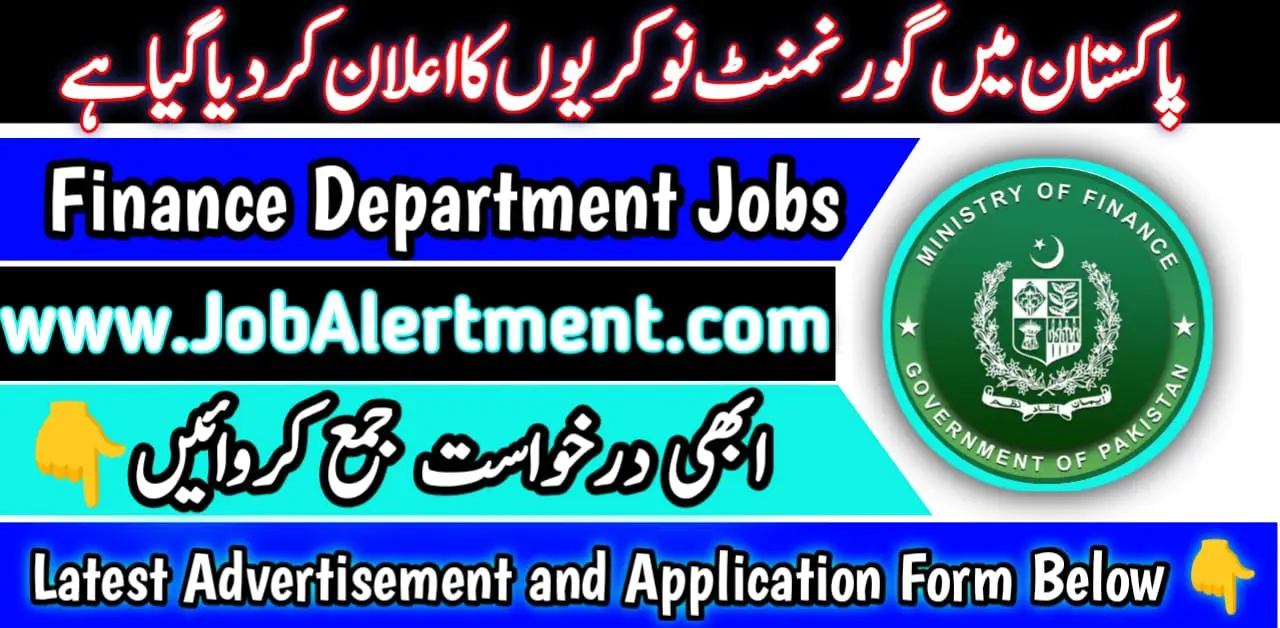 Finance Department Jobs 2024 Online Apply