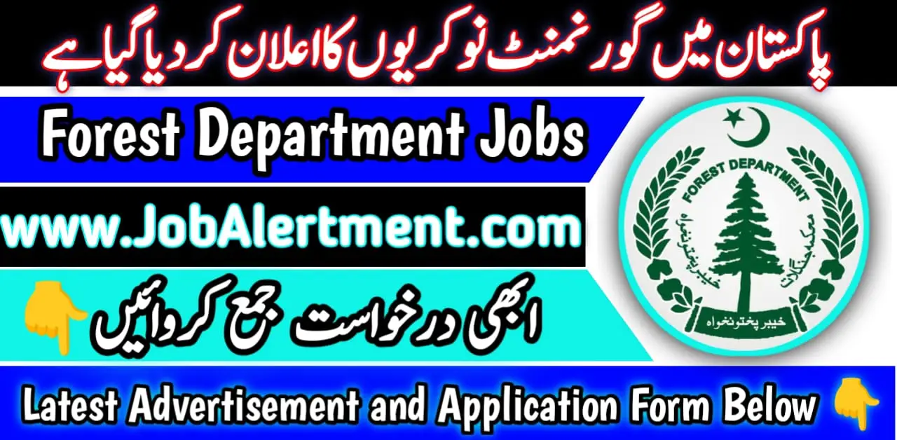 Forest Department Jobs 2024 Online Apply