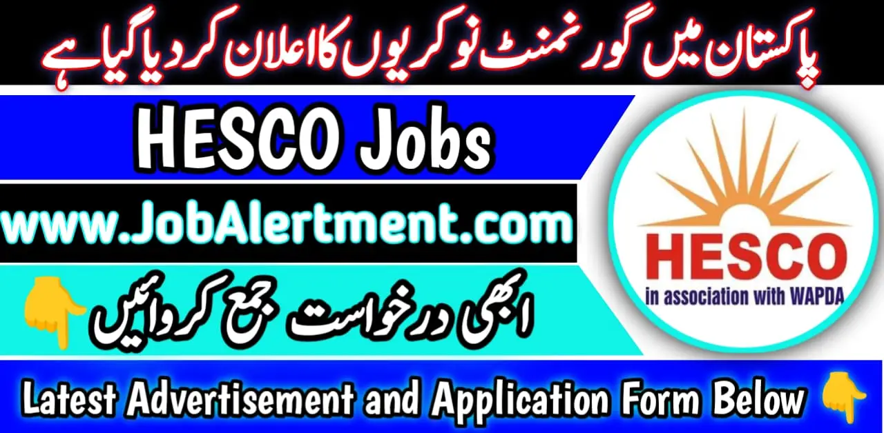 HESCO Jobs 2024 Online Apply