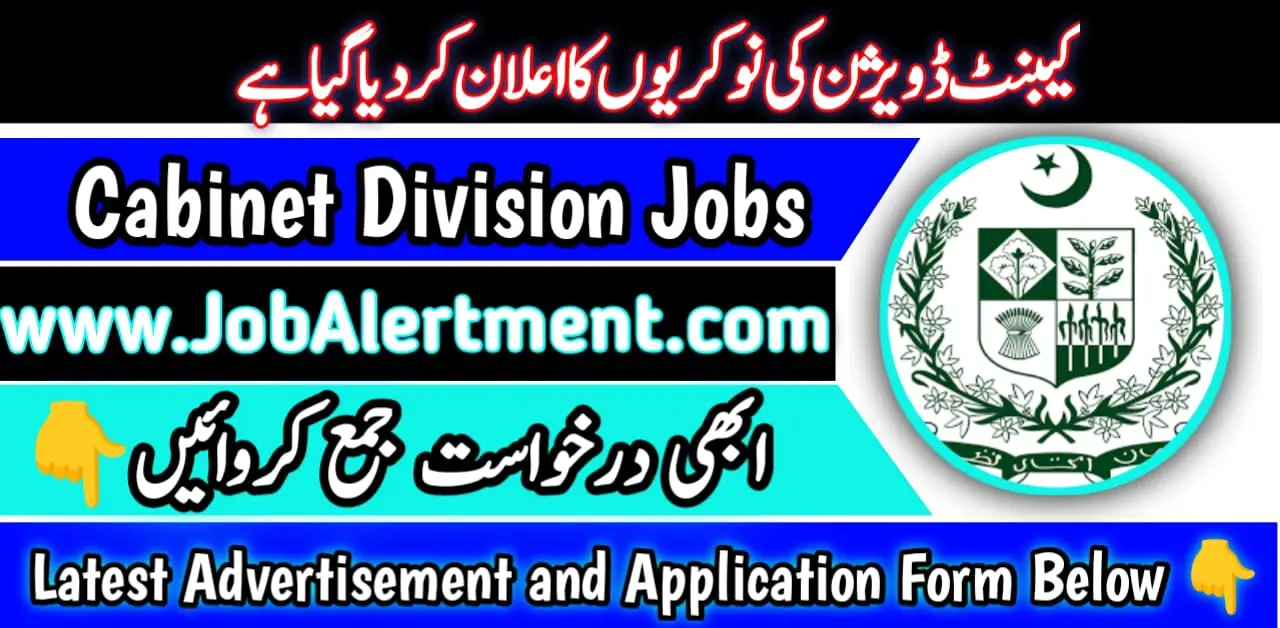 Cabinet Division Jobs 2024 Online Apply